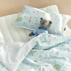 farfe Jeje 涼感午睡被 + 枕頭套 + 枕芯 + 午睡墊套組, 薄荷綠