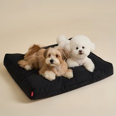 울리 반려동물 코지팟 방석, 블랙, 1개