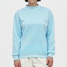 Elsso 12色基本款素面半高領刷毛大學T