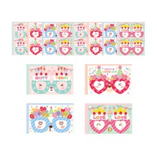 ibis 眼鏡祝賀卡片組10454, 隨機出貨, 20個