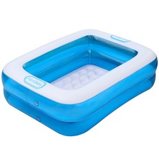 Fun n Baby 孩童充氣遊戲池, 藍色 白色