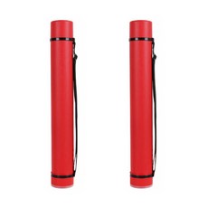 I Love Book 彩色美術圖畫筒 紅色, 2個