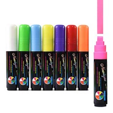 Fullcolors 玻璃黑板窗戶麥克筆 10mm, 1套, 8色