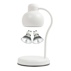 可調光蠟燭暖燈 + 35W燈泡 2入, 素雅白