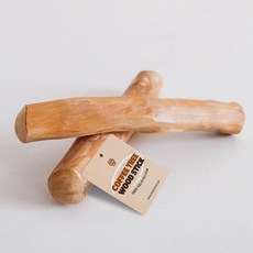 DING DONG PET 咖啡木棒狗狗玩具, 木頭, 2個