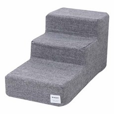 REDPUPPY 夸特羅利 寵物階梯, 灰色, 1個