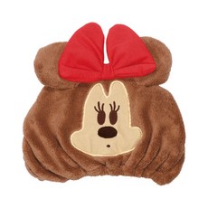 Skater TOC11 立體角色超細纖維乾髮帽 17 x 23 cm, 米妮, 1個