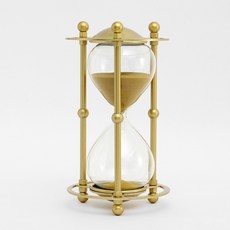 金色金屬室內沙漏, 金子