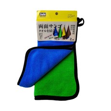 Safe 安適嚴選 雙色珊瑚絨抹布, 顏色隨機, 2條