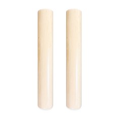 Camel 橡膠木原木 餃子麵糰 家用烘焙 擀麵棍, 2個