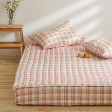 아르페지오베이직 이즈체크 퀼트누비 패드, 코랄