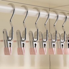 日常亮點 防滑簡約褲夾, 粉紅色, 20個