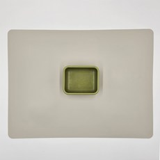 집사람 실리콘 테이블 매트, 연그레이, 30 x 40 cm, 1개