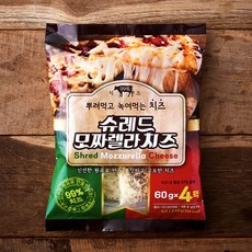 이스트벨리 슈레드 모짜렐라 치즈, 240g, 1개