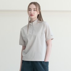 Duran 女款彈性Anorak短袖夾克