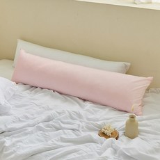 아임리빙 극세사 카라멜 다용도 바디필로우, 베이비핑크