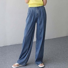 Pippin 短/中/長版 女款冰絲天絲雙褶鬆緊帶寬褲 #710384