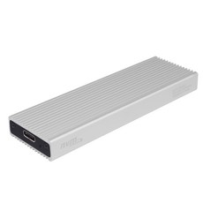 REVUAHN USB3.2 10Gbps NVMe 外置硬盤 UX980, 銀, 500GB