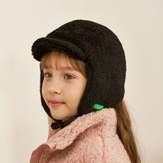 UNITED COLORS OF BENETTON. KIDS 毛絨飛行員帽