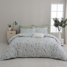 Ishur 伊舒爾 雲絲棉兩用被床包4件組 花漾時光