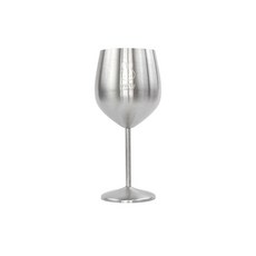 kitchen U Miffy 不鏽鋼紅酒杯 銀色, 500ml, 1個