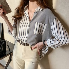 LUNA GIRL 女款 Ed 條紋襯衫