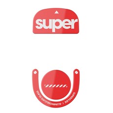 로지텍 GPro 슈퍼라이트2 전용 글라스 피트 세트, 레드