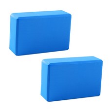 瑜珈皮拉提斯輔助彩色磚 120g 2入, 藍色