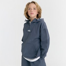 OCLT F18 迷你Logo半高領套頭防風夾克