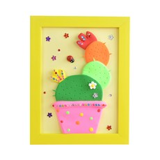 ADICO 粘土相框DIY製作各種仙人掌, 混色