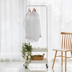 卡薩瑪魯 推車式衣架, 白色