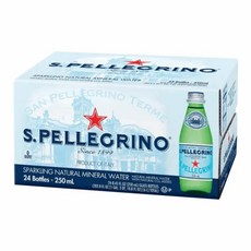 SANPELLEGRINO 聖沛黎洛 天然氣泡水 24瓶, 250ml, 1套