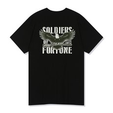 빌락트 남녀공용 18수 스페셜포스 독수리 반팔 티셔츠