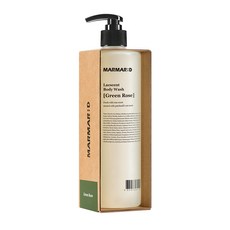 Lacsent沐浴露 綠玫瑰香味, 488ml, 1入