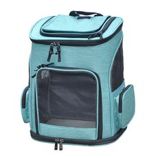 반려동물 이동 백팩 캐리어, 민트, 1개