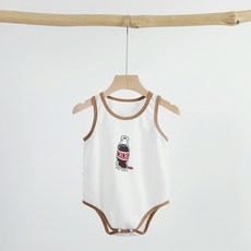 STARDOOR 孩童印花無袖連身服