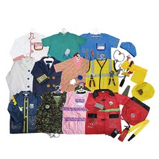 兒童新款角色扮演服裝11件組, 隨機出貨, 1個