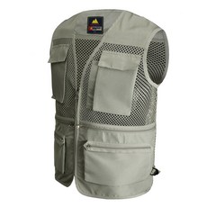 심비오즈 남성용 아웃도어 망사 등산 작업 조끼 SM08