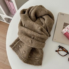 SORIDAL Yanne 圓點壓紋針織亮點圍巾