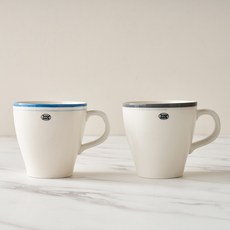 모던하우스 심플라인 머그컵 320ml 2p 세트, 1세트, D9 1세트, D9