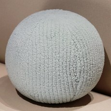 언헤브 공 사진 소파 장식 쿠션, C타입 그린