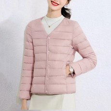리치언니 여성용 경량 이너 패딩 점퍼