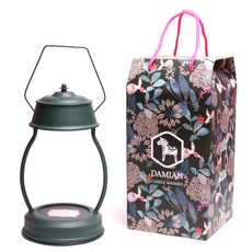 다미안 라지캔들워머 + 할로겐전구2개 + 선물케이스, 다크그레이