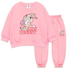 童款迪士尼邦妮兔印花大學T+長褲套裝