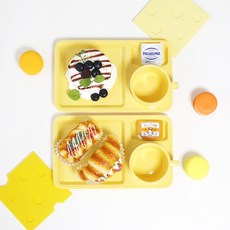 Awaken Sense 馬卡龍早午餐 2件組, 起司黃, 2套