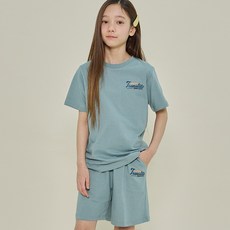 키스포 아동용 통기성 바운스 반팔 티셔츠