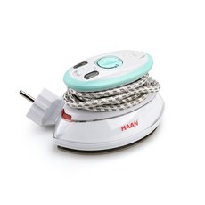 HAAN Life Science 迷你蒸氣熨斗, 薄荷藍, HS-90C