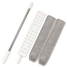 O-ON 2段式縫隙灰塵清潔拖把 + 清潔布2入, 1套