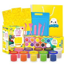 Yomimon 兒童黏土禮品組, 1組, 混色, 500g