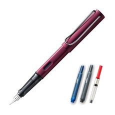 LAMY Alstar 鋼筆轉換器套組, EF, 029-Black Purple